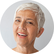 Customer Testimonial from Susan Brenner in Towson, Maryland happy woman smiling