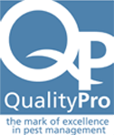 QualityPro pest management badge for excellent service