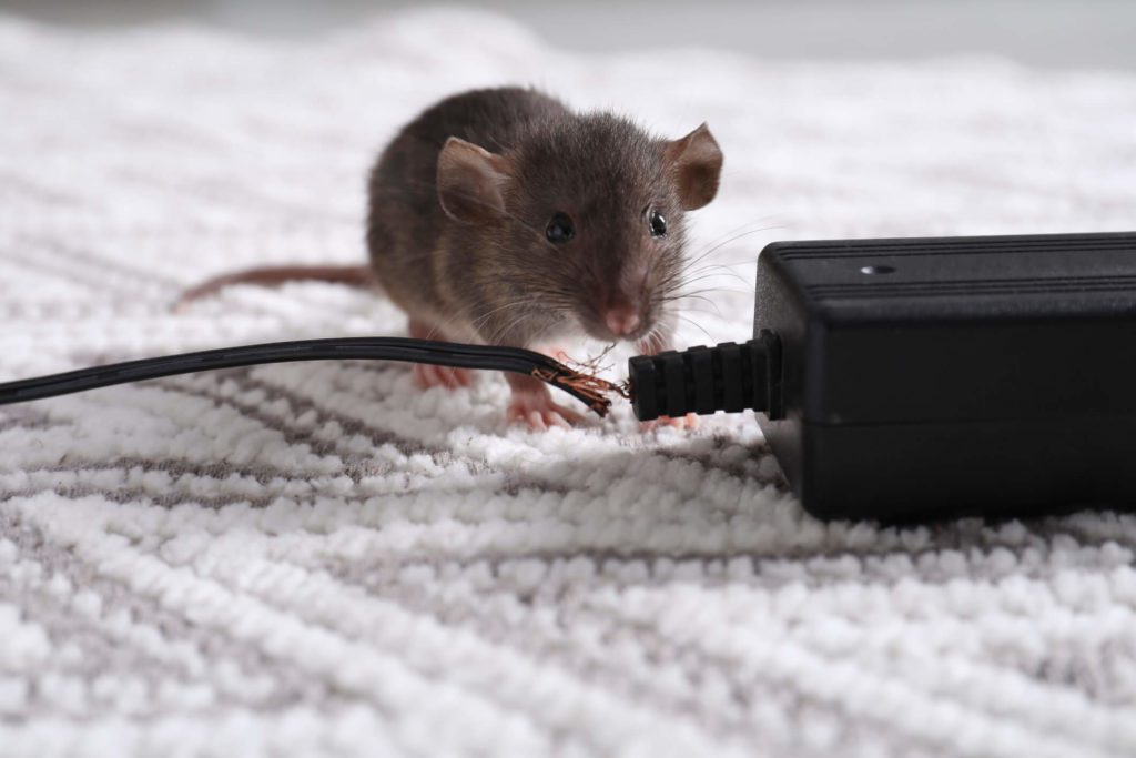 Rats Cause a Number of Issues in Your House rat eating through cords
